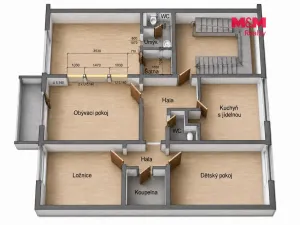 Prodej bytu 4+1, Frýdek-Místek - Frýdek, Habrová, 97 m2