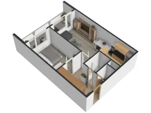 Prodej bytu 2+kk, Kralupy nad Vltavou, sídl. V Zátiší, 41 m2