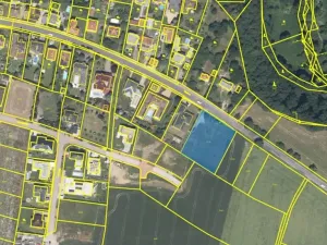 Prodej pozemku pro bydlení, Praha - Křeslice, Štychova, 2300 m2