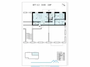 Pronájem bytu 3+kk, Znojmo, Sládkova, 73 m2
