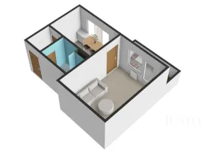 Prodej bytu 1+1, Bechyně, Písecká, 35 m2