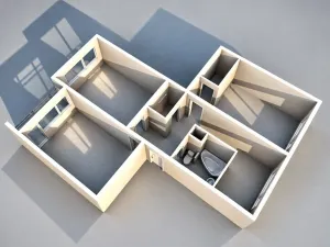 Prodej bytu 3+1, Jirkov, Pionýrů, 78 m2