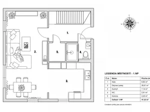 Prodej rodinného domu, Křenek, 95 m2