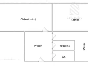 Prodej bytu 2+1, Litoměřice - Předměstí, Tylova, 51 m2