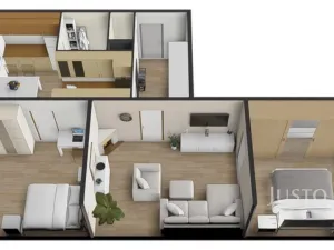 Prodej bytu 3+1, Písek - Budějovické Předměstí, třída Přátelství, 61 m2