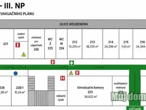 Pronájem kanceláře, Praha - Vysočany, Kolbenova, 25 m2