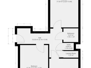 Pronájem bytu 2+1, Praha - Vršovice, Kubánské náměstí, 58 m2