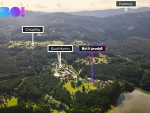 Prodej bytu 3+1, Staré Hamry, 78 m2