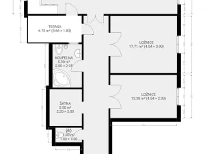 Prodej bytu 3+kk, Mariánské Lázně, Lesní, 113 m2