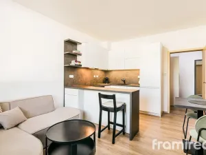 Pronájem bytu 2+kk, Brno, Hrázka, 47 m2