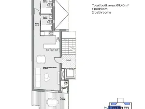Prodej bytu 2+kk, Torrevieja, Alicante, Španělsko, 69 m2