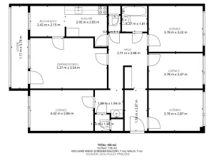 Prodej bytu 5+kk, Praha - Vinoř, Uherská, 105 m2