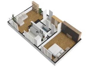 Prodej bytu 2+1, Praha - Vokovice, Etiopská, 51 m2
