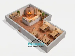 Pronájem restaurace, Hulín, Holešovská, 45 m2