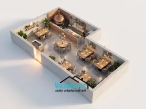 Pronájem restaurace, Hulín, Holešovská, 45 m2