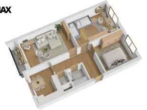 Prodej bytu 3+1, Rychnov nad Kněžnou, Mírová, 70 m2