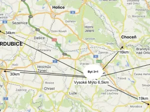 Prodej bytu 3+1, Vysoké Mýto - Litomyšlské Předměstí, U Potoka, 75 m2