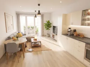 Prodej bytu 1+kk, Praha - Letňany, Kadečkové, 38 m2