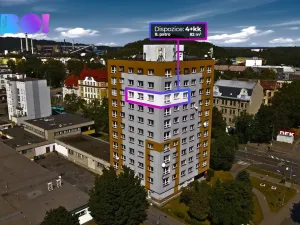 Prodej bytu 4+kk, Ostrava, Nádražní, 82 m2