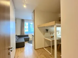 Pronájem bytu 1+kk, Praha - Dolní Měcholupy, Kardausova, 32 m2