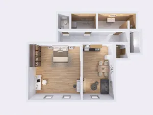 Pronájem bytu 2+kk, Zábřeh, Havlíčkova, 59 m2