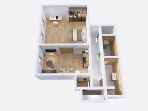 Pronájem bytu 2+kk, Zábřeh, Havlíčkova, 59 m2