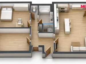 Prodej bytu 4+kk, Praha - Nové Město, Pod Slovany, 85 m2