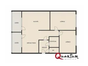 Pronájem bytu 3+kk, Praha - Smíchov, Nad Kesnerkou, 72 m2