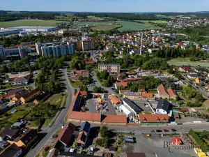 Prodej obchodního prostoru, Nýřany, Staročeské nám., 3458 m2