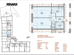 Pronájem bytu 2+1, Praha - Vršovice, Na louži, 65 m2