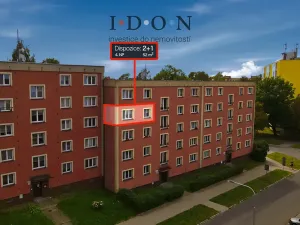 Prodej bytu 2+1, Karviná, tř. Těreškovové, 52 m2