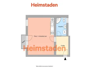 Pronájem bytu 1+kk, Ostrava - Moravská Ostrava, Přívozská, 41 m2