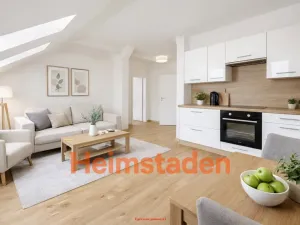 Pronájem bytu 2+kk, Ostrava - Poruba, náměstí Boženy Němcové, 49 m2