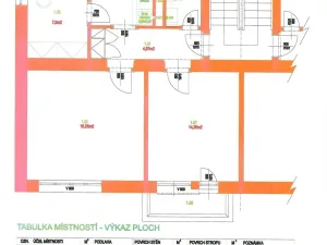 Pronájem bytu 3+1, Ústí nad Labem - Klíše, Slavíčkova, 65 m2