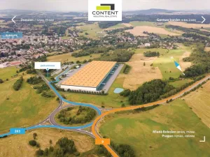 Pronájem skladu, Rumburk - Rumburk 2-Horní Jindřichov, Pražská, 15000 m2