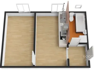 Prodej bytu 1+1, Praha - Satalice, Za Novákovou zahradou, 31 m2