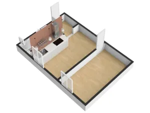 Prodej bytu 1+1, Praha - Satalice, Za Novákovou zahradou, 31 m2