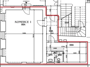 Prodej kanceláře, Mariánské Lázně, Ruská, 64 m2