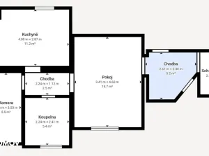 Prodej rodinného domu, Horní Lhota, 103 m2