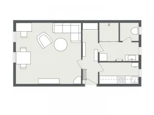 Pronájem bytu 1+kk, Ostrava - Moravská Ostrava, Jílová, 39 m2