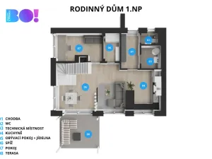 Prodej rodinného domu, Dětmarovice, 114 m2