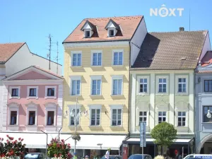 Pronájem kanceláře, České Budějovice, nám. Přemysla Otakara II., 150 m2