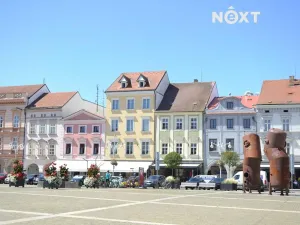 Pronájem kanceláře, České Budějovice, nám. Přemysla Otakara II., 150 m2