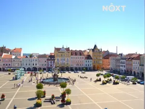 Pronájem kanceláře, České Budějovice, nám. Přemysla Otakara II., 150 m2