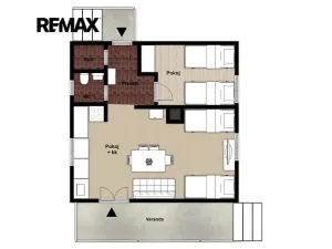 Prodej chaty, Černošín, 46 m2