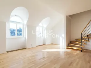 Pronájem atypického bytu, Praha - Vinohrady, Mánesova, 90 m2