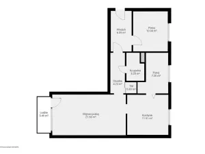 Prodej bytu 3+1, Planá, Zahradní, 70 m2