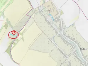 Prodej podílu louky, Strážnice, 460 m2