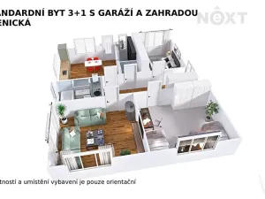 Prodej bytu 3+1, Šumperk, Jesenická, 107 m2