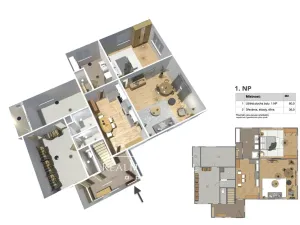 Prodej rodinného domu, Struhařov, 210 m2